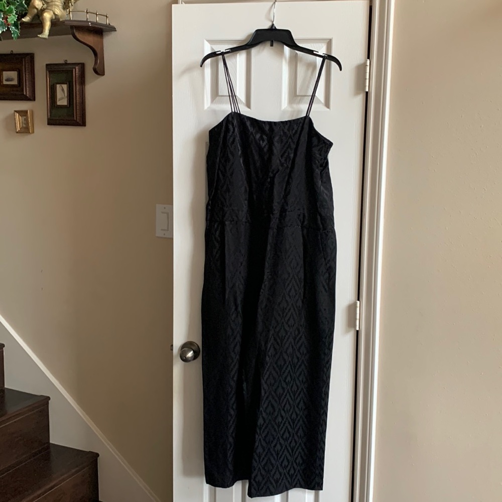 *Brand New* Theory Strappy Jumpsuit, size 12, lux look and feel